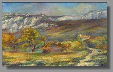peinture paysage-sainte baume